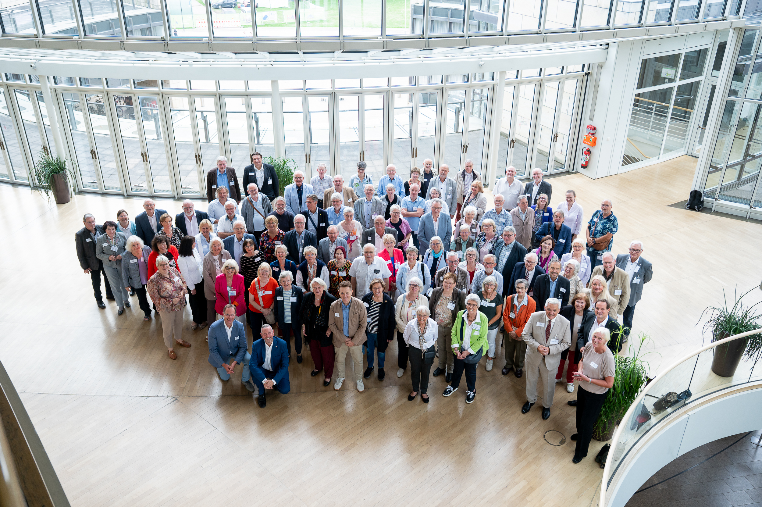 Gruppenfoto im Landtag
